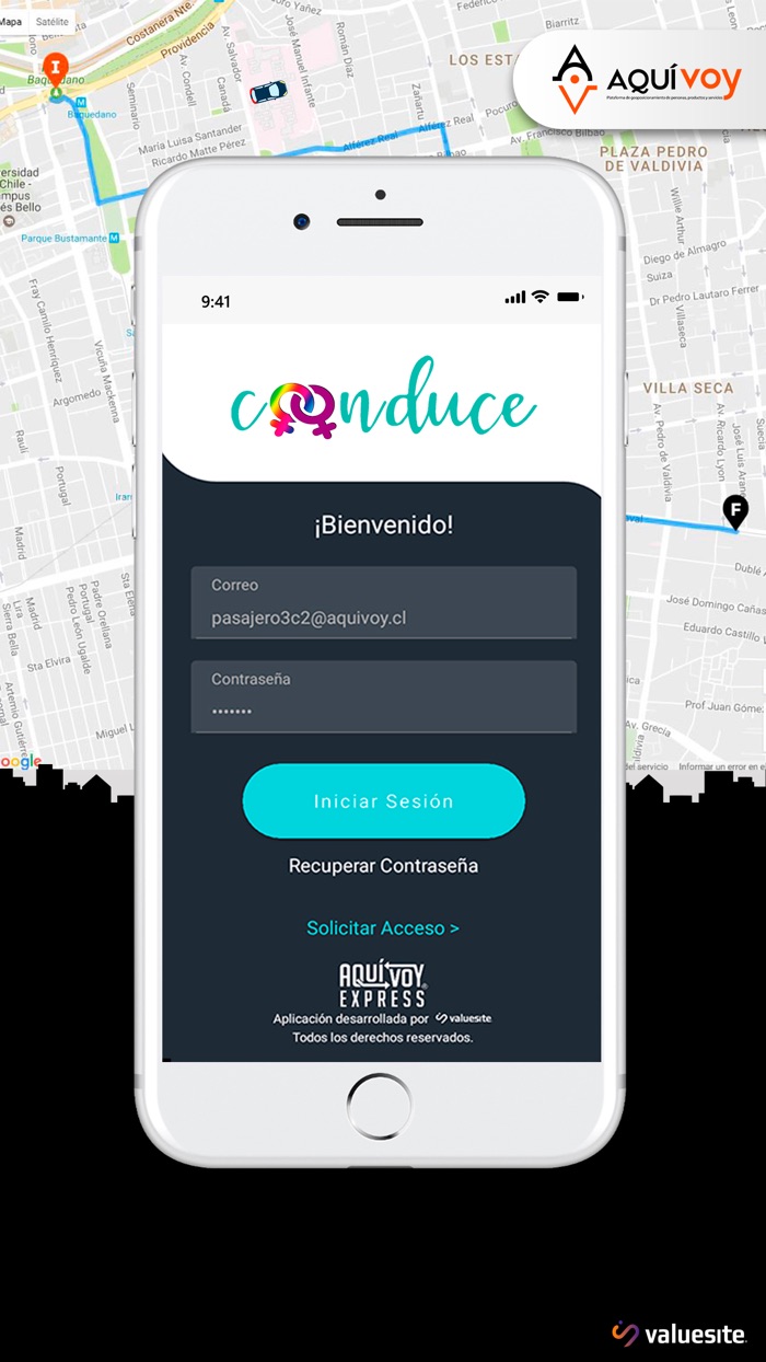 Coonduce Aquí Voy Express