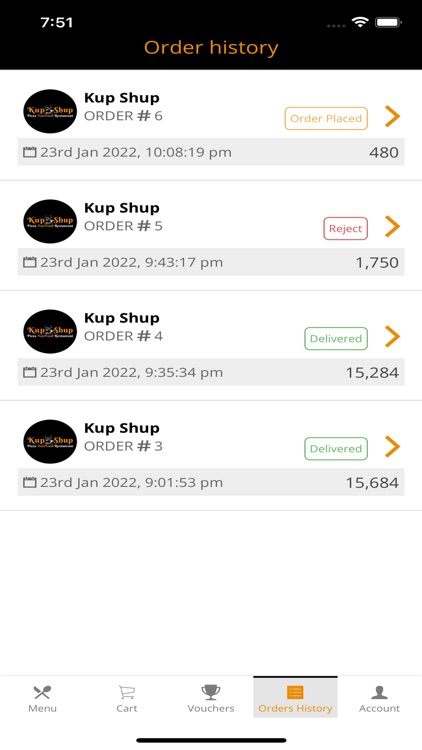 Kupshup Online Ordering App screenshot-3