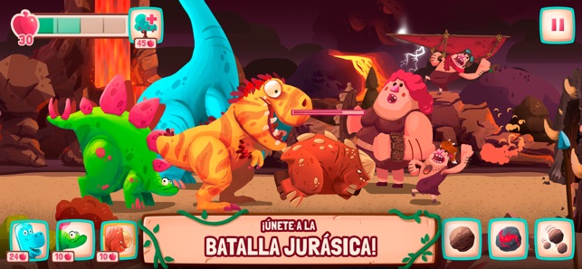 Dino Bash Defensa Y Lucha En App Store