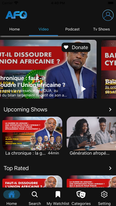Screenshot #1 pour AFO MEDIA