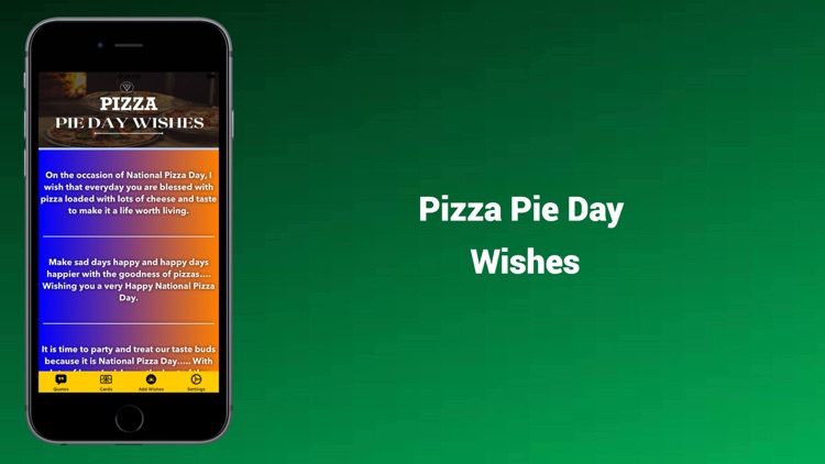 Pizza Pie Day Wishes