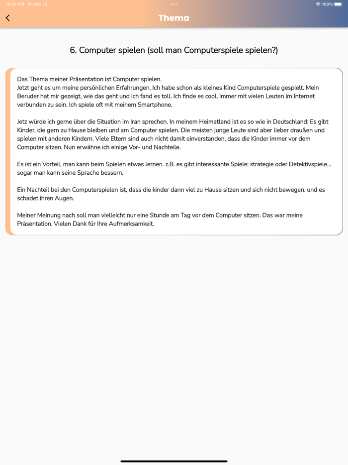 Brief Schreiben Von A1 Bis C1