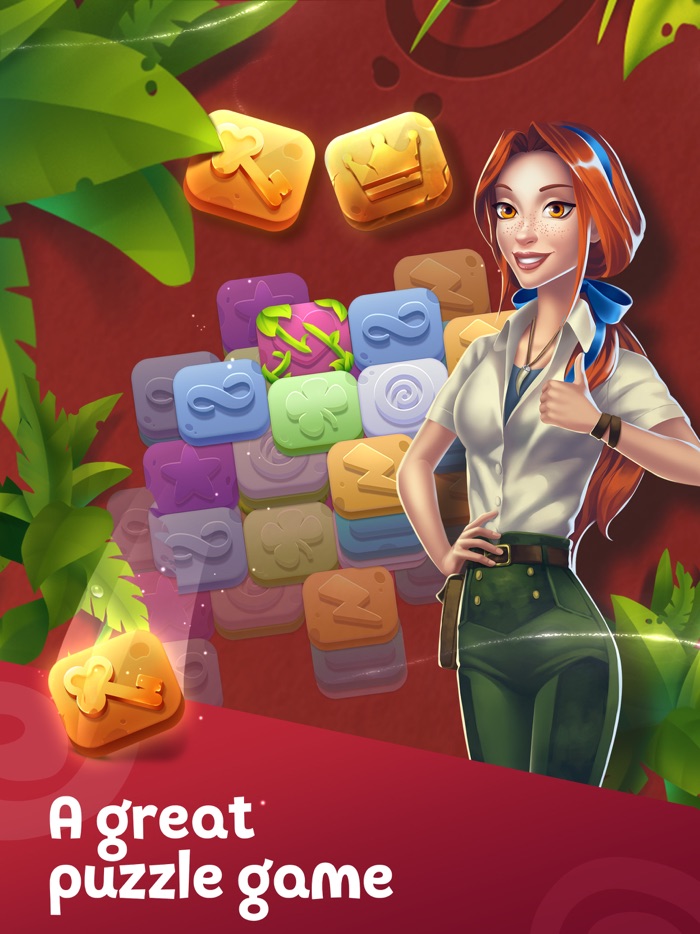 Jones Adventure Mahjong Match3