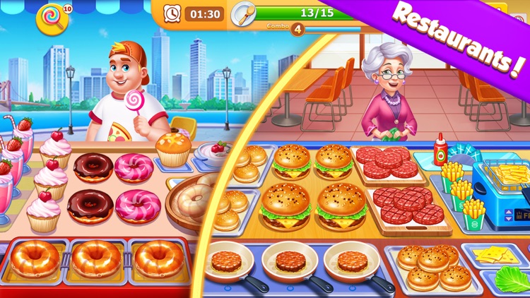 Cooking Town-Joy Kitchen Games screenshot-3