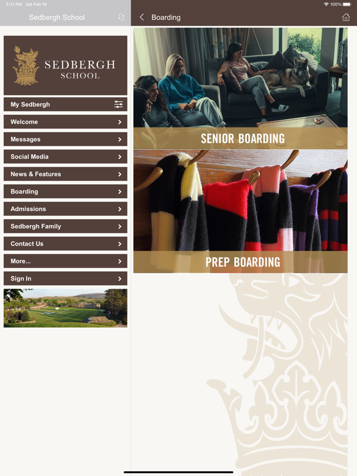 Sedbergh School App