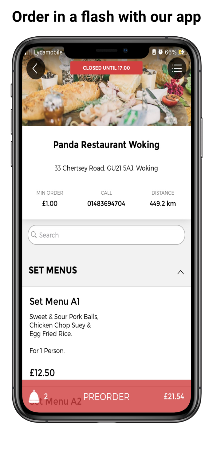 Panda Restaurant Woking