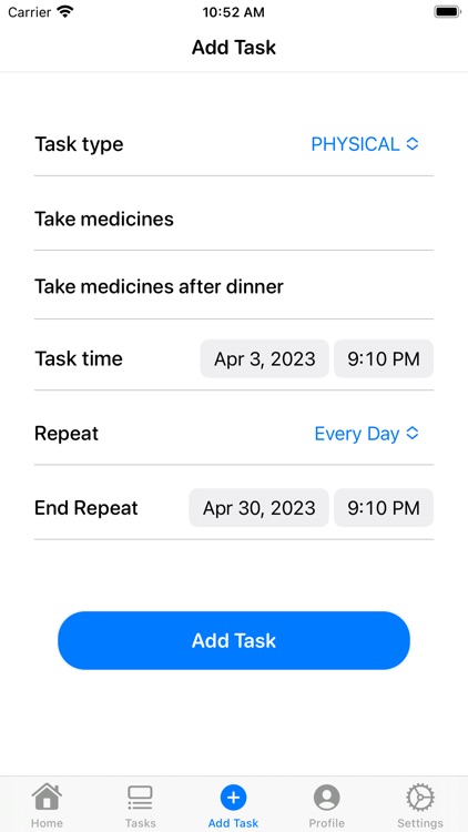 iTask - track your task screenshot-4