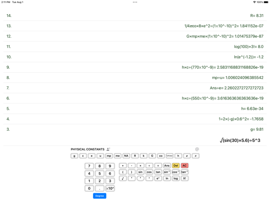 Screenshot #6 pour AlevelPhysicsCalculator