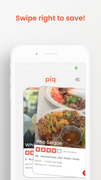 piq - Swipe Local Eats! screenshot 4