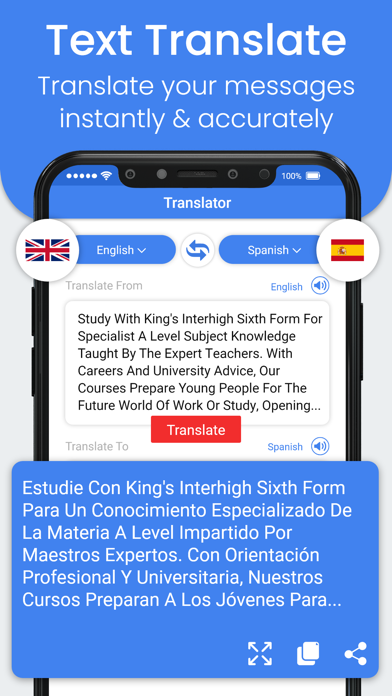 Voice Text Language Translator screenshot 4