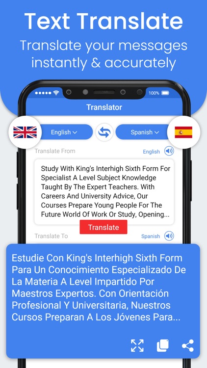 Voice Text Language Translator screenshot-3