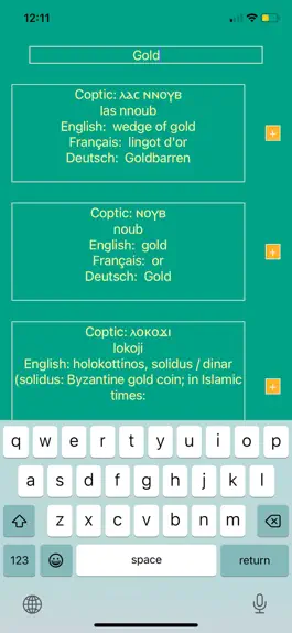 Game screenshot Coptic Dictionary! apk