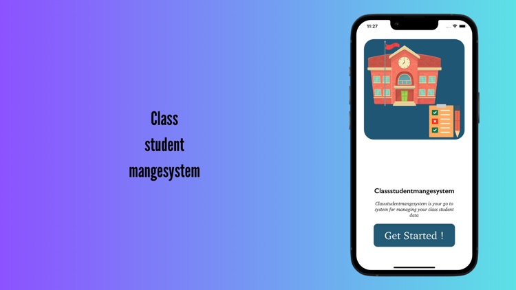 Classstudentmangesystem