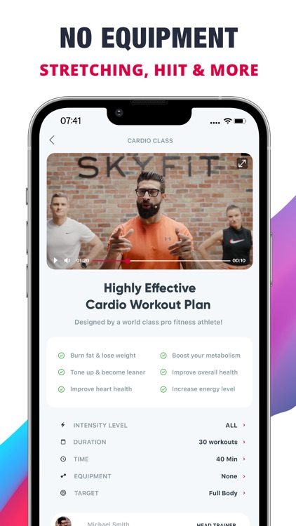 SkyFit: Home Workout & Fitness screenshot-3