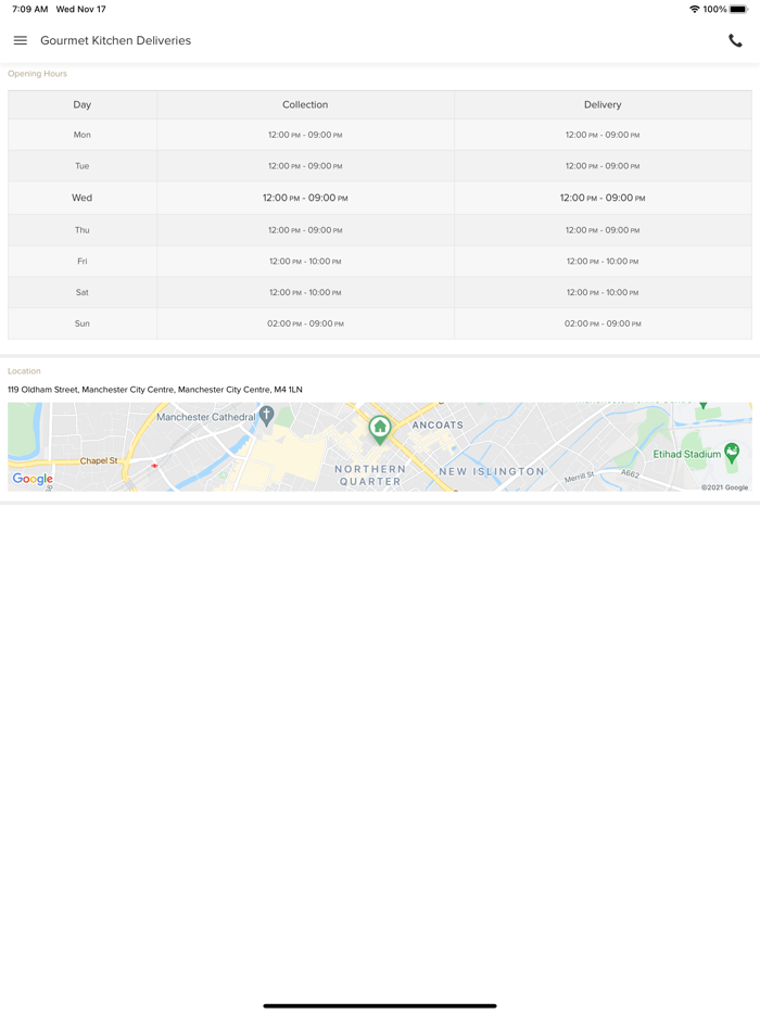 Gourmet Kitchen Deliveries