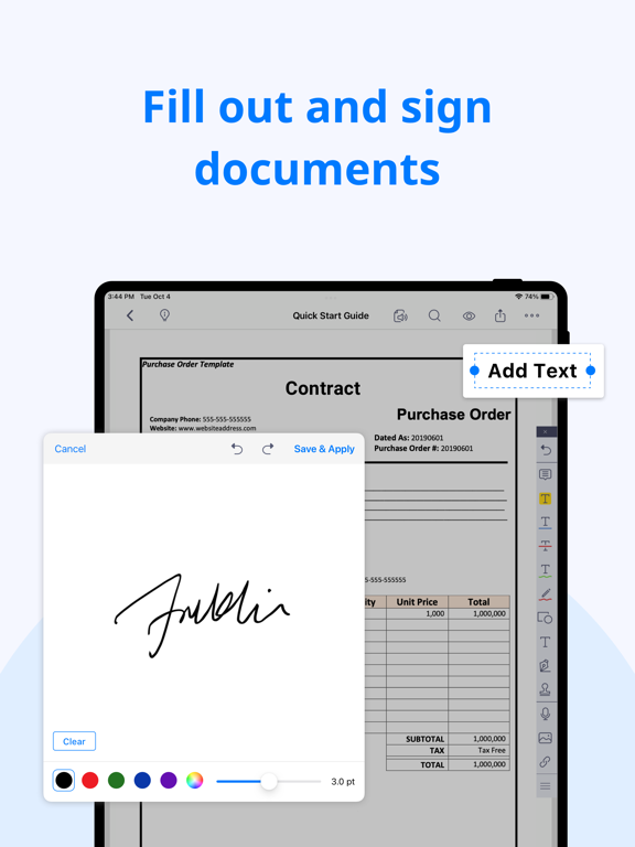 PDF Reader - Edit & Scan PDF