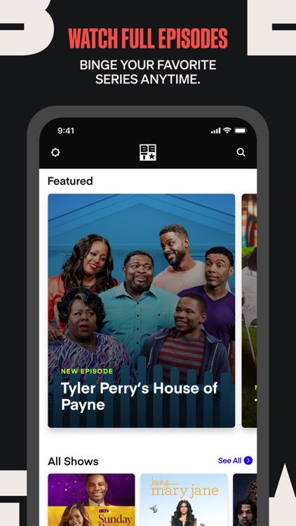 BET NOW - Watch Shows