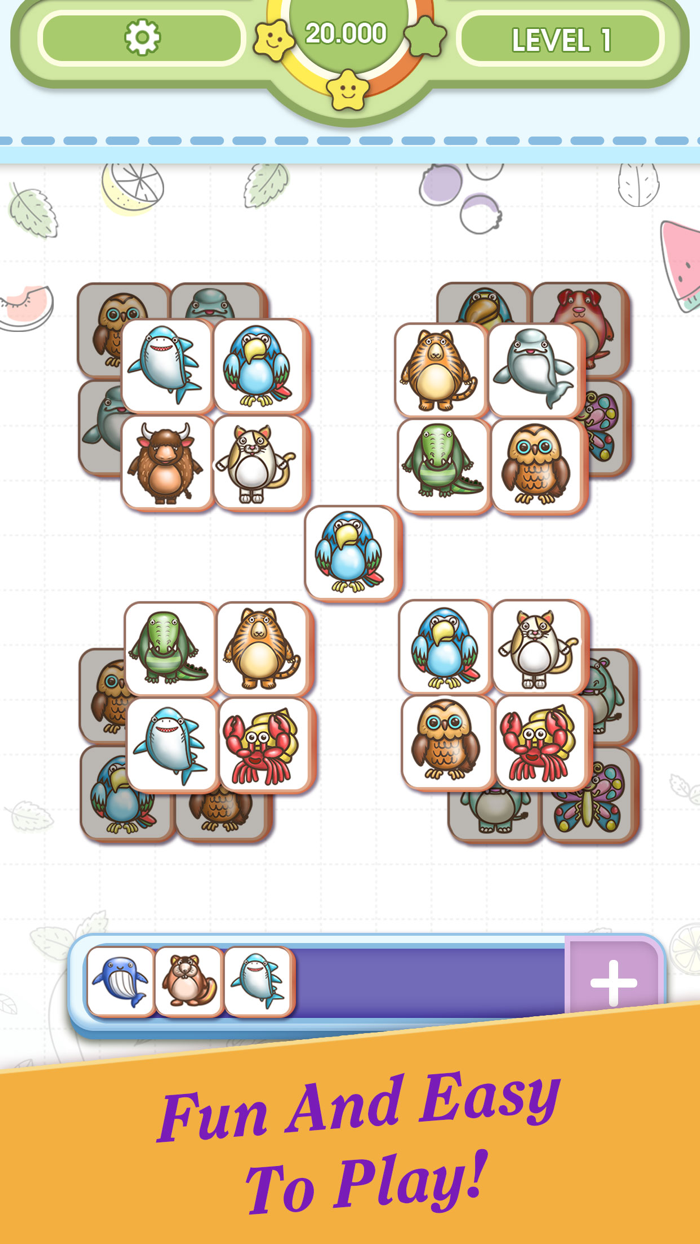 3 Tile  Animal Matching