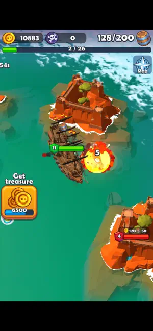 Bild 7 Pirate Raid - Batalla Naval iphone