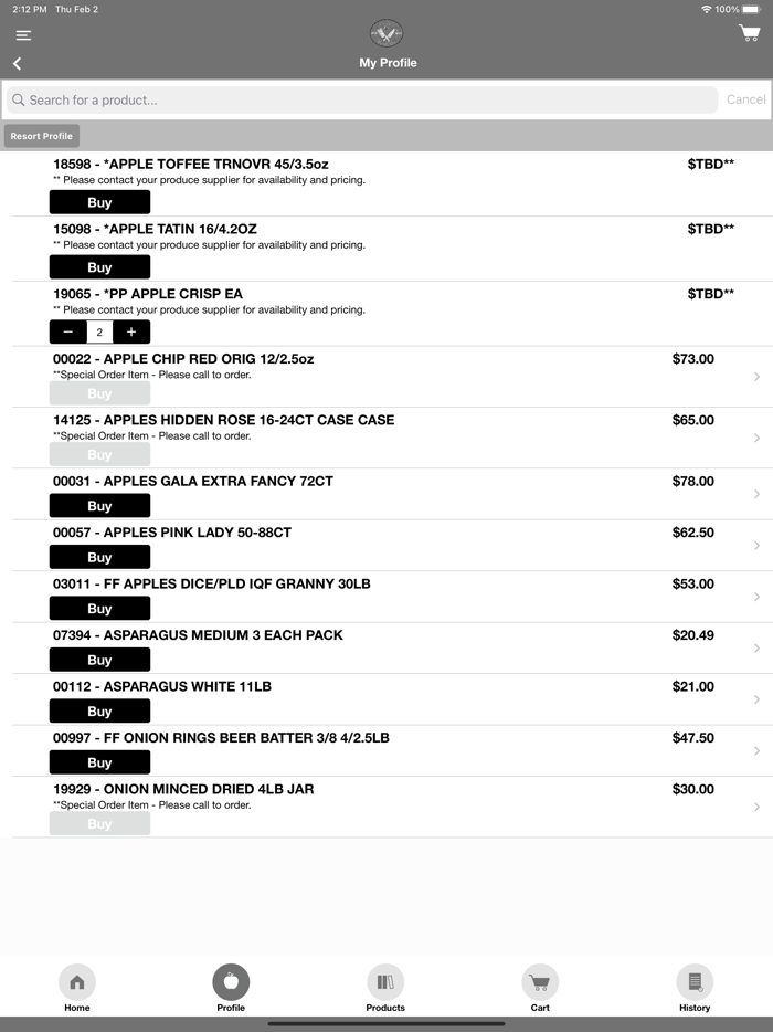 Left Coast Food Checkout