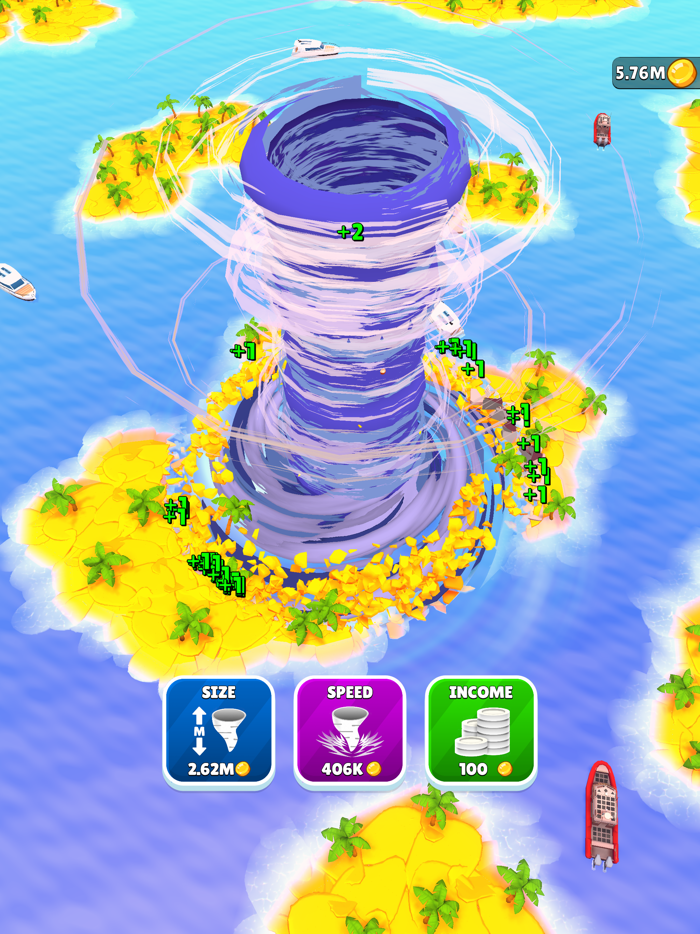 Idle Tornado 3D