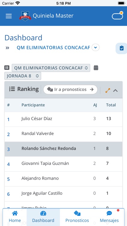 Quinela Master Lite