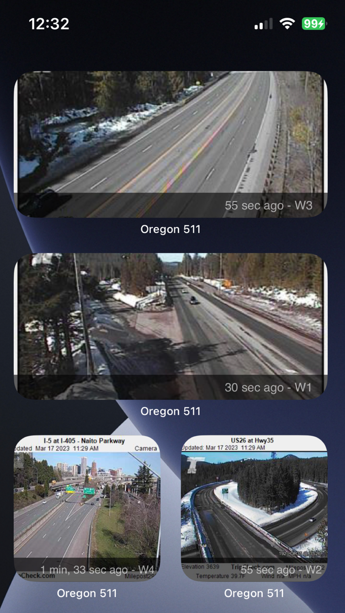 Oregon 511 Traffic Cameras