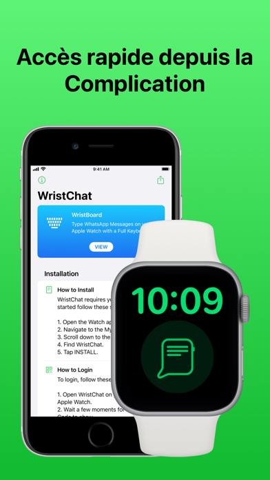 WristChat - App pour WhatsApp WristChat - App pour WhatsApp