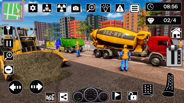 Excavator Construction Game