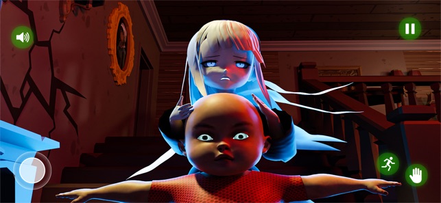 可怕的女孩恐怖屋游戏：邪恶的女婴令人毛骨悚然的房子逃脱