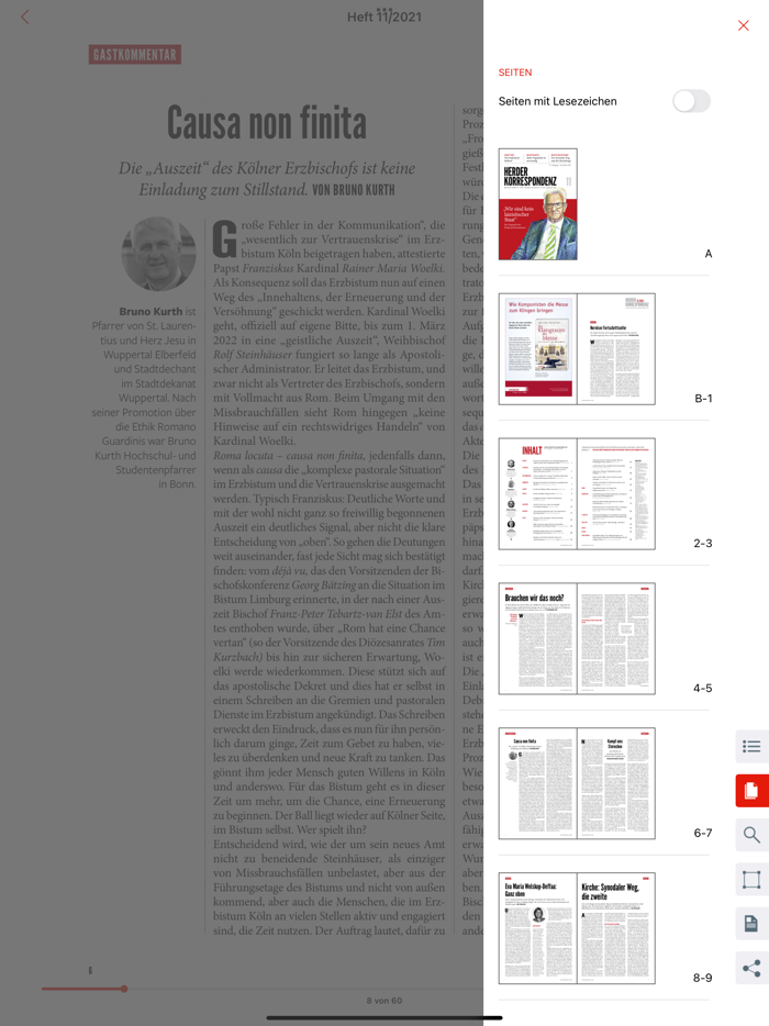 Herder Korrespondenz