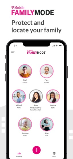 T-Mobile FamilyMode app screenshot