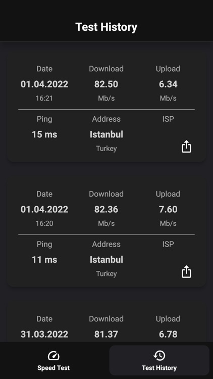 Speed Test by Veriplus