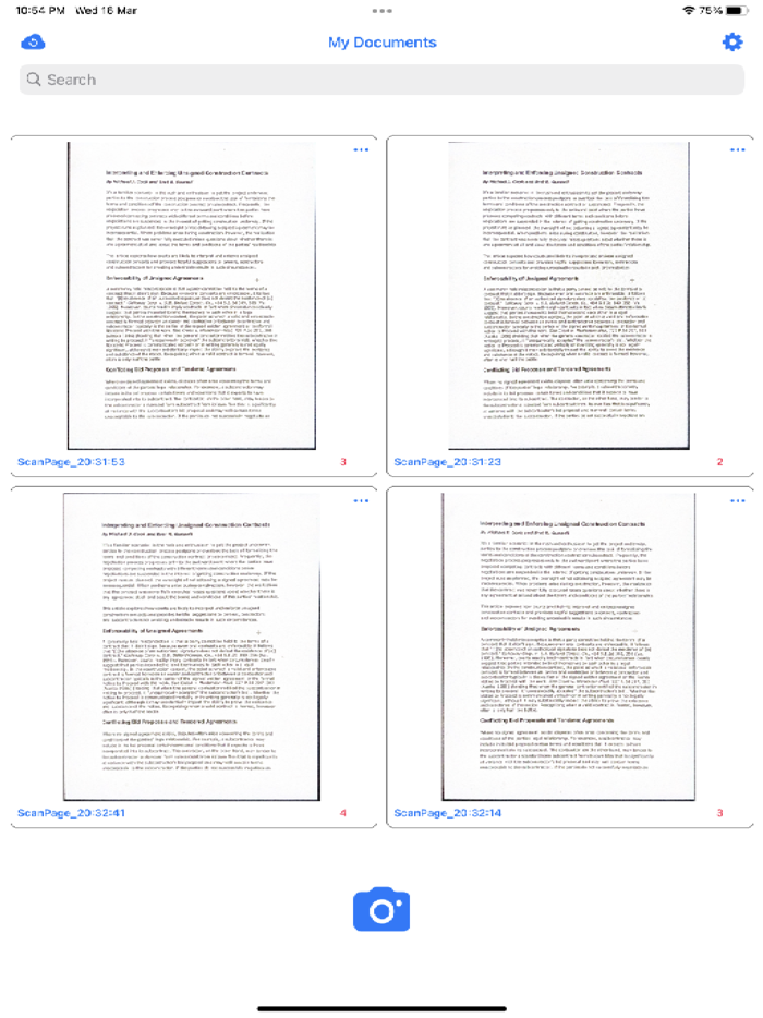 iPagesScannerDocs Scanner App