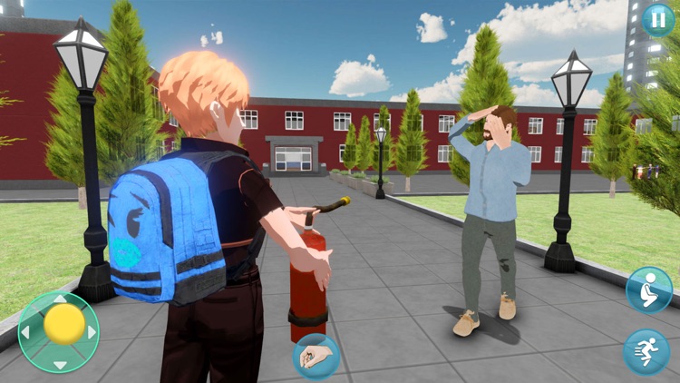 Yandere High School Anime Girl