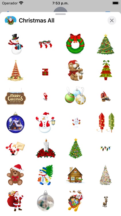 ChristmasGifs! 150+ Stickers