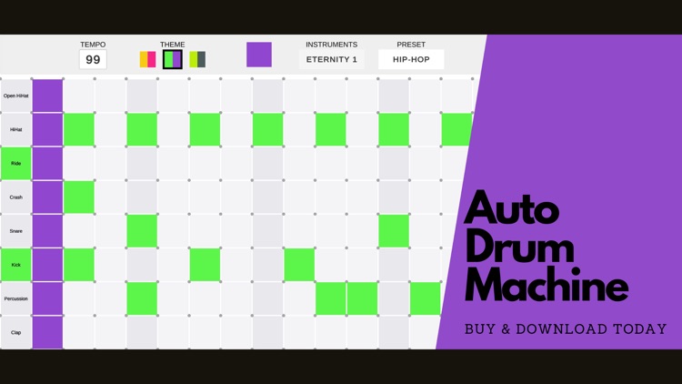 Auto drum machine