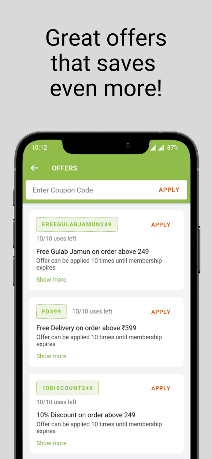 Dabba Garam Food Ordering App