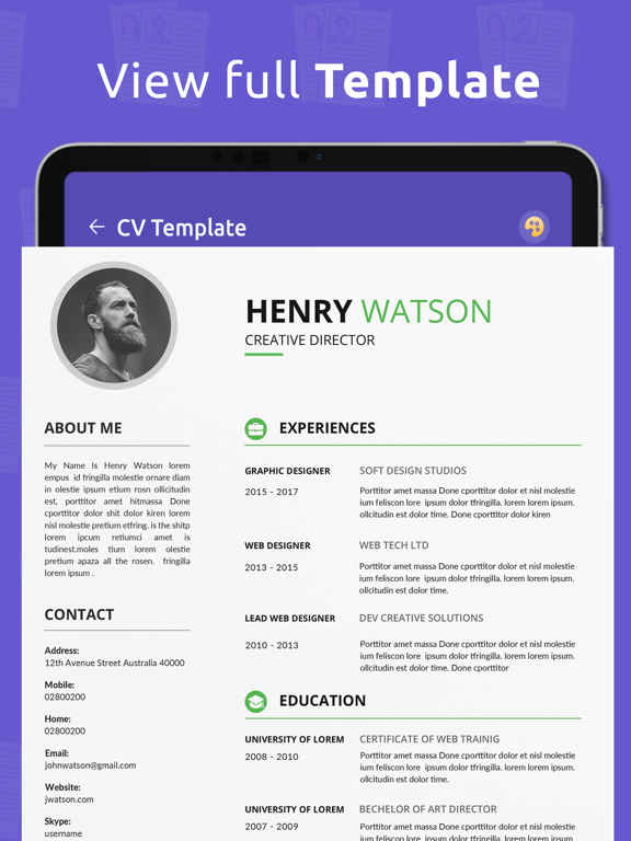CV Maker | Resume Builder screenshot 2