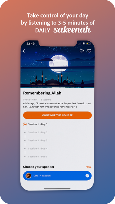SAKEENAH-Muslim Meditation App screenshot 4
