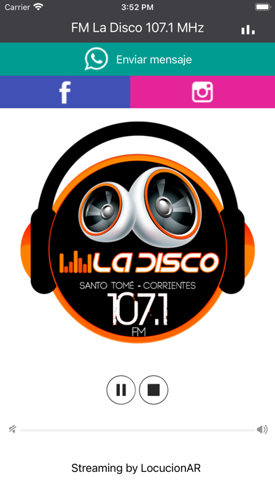 FM La Disco 107.1 MHz screenshot 2