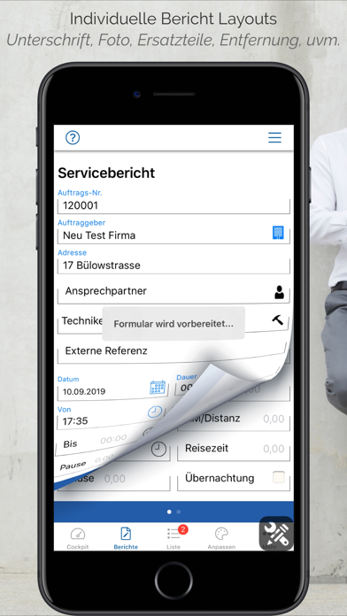 avista.ERP Mobile Berichte screenshot 2