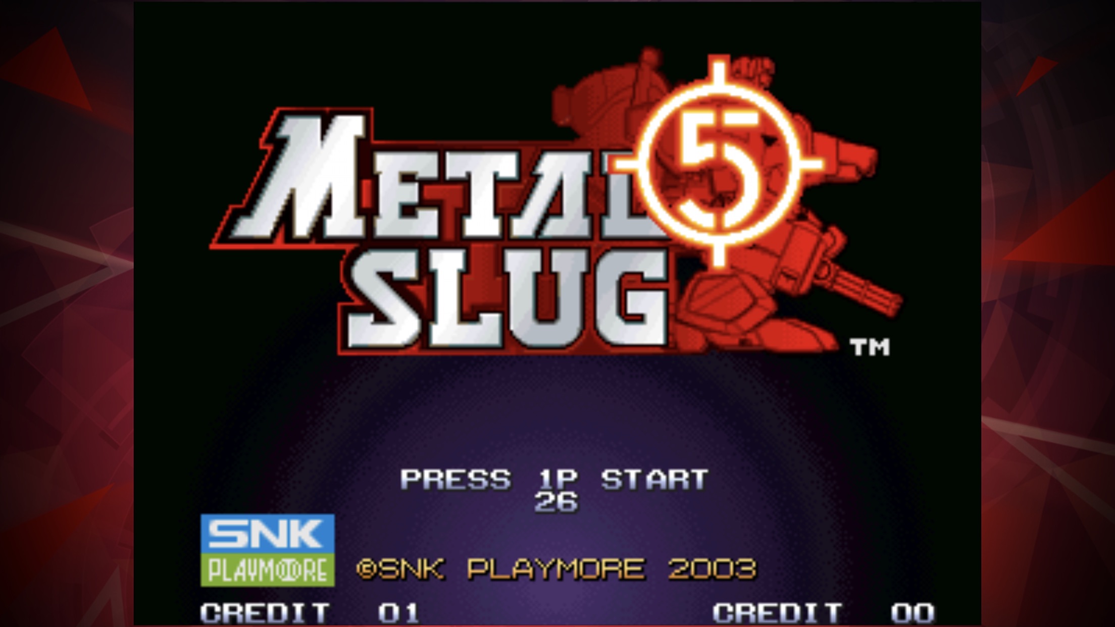 Screenshot do app METAL SLUG 5 ACA NEOGEO