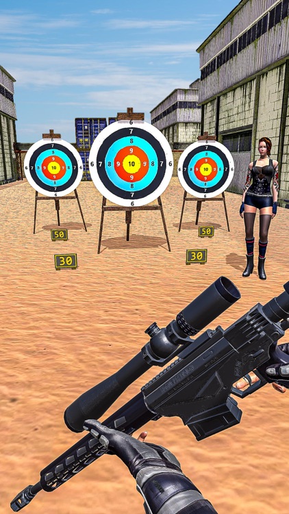 Real Target Gun Shooter Games