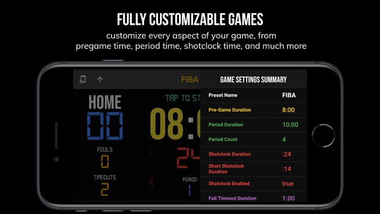 BT Scoreboard - Basketball screenshot-8