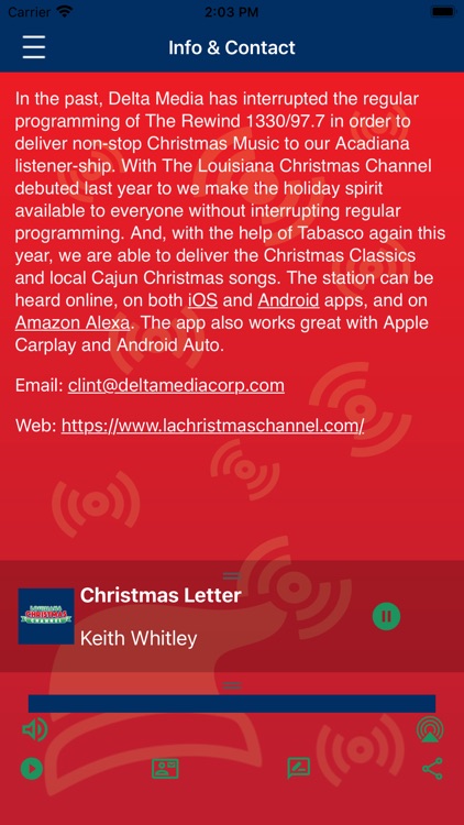 Louisiana Christmas Channel