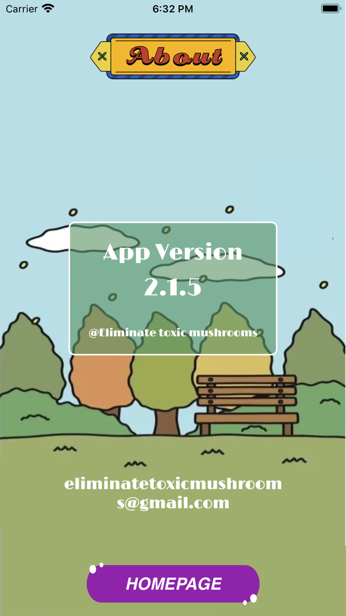 Eliminate toxic mushrooms