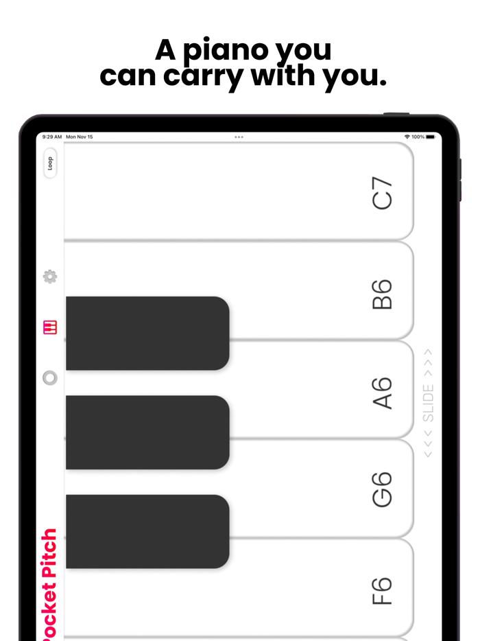 Pocket Pitch - The Singer App
