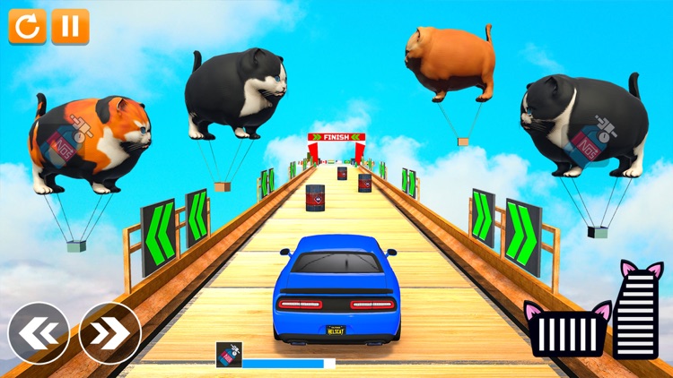 Kitty Car Stunt Games Offline screenshot-3