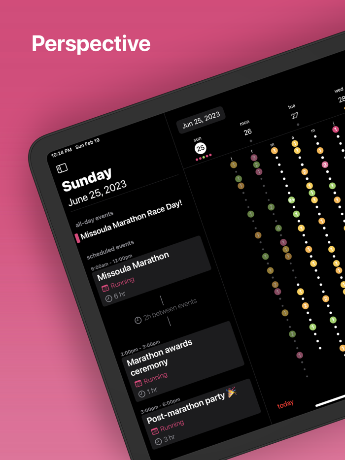 Perspective A Calendar App